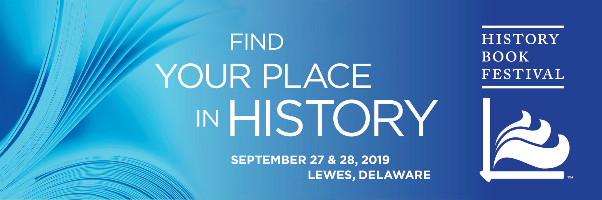 Lewes History Book Festival logo